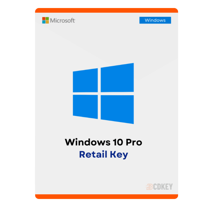 Widows 10 Pro Retail Key