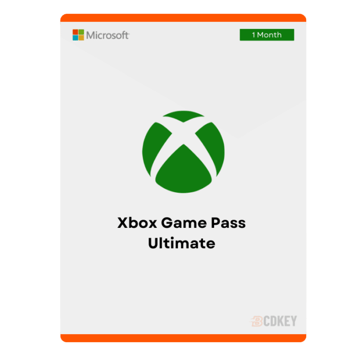 Xbox Game Pass Ultimate 1 month