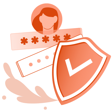 orange safe authorization and password protection